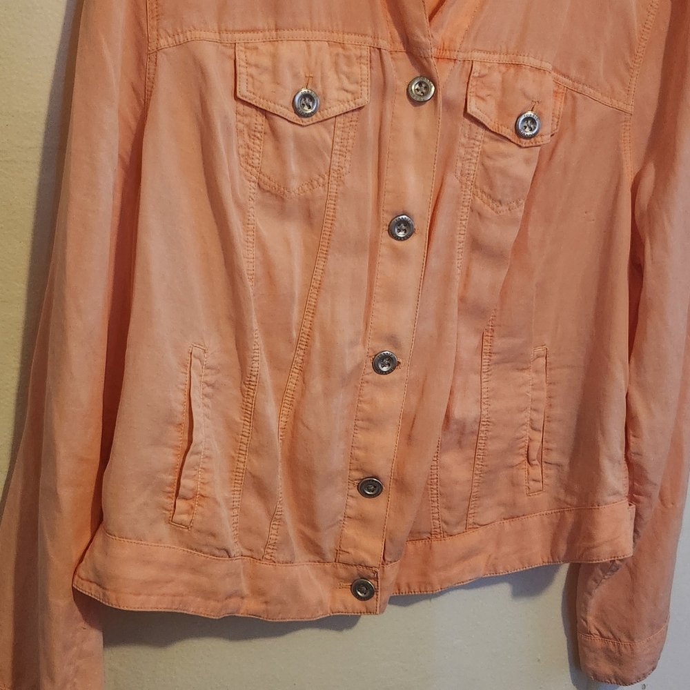 Torrid Peach light new weight jacket - Picture 6 of 6